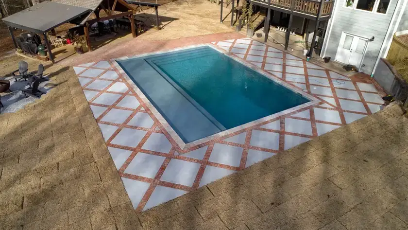 pool deck geometry
