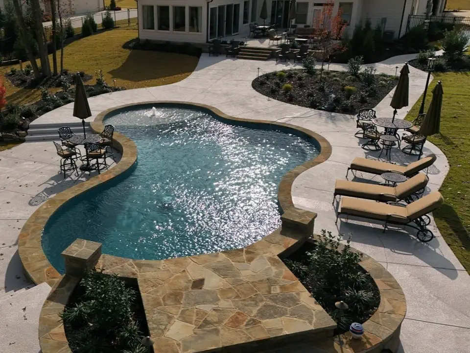 pool view